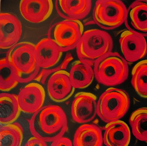 cirquit 2 acrylic on metal