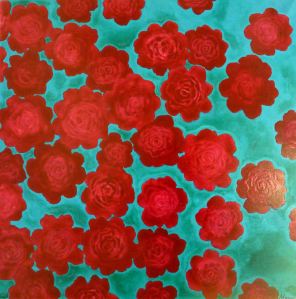 imaginary 1 acrylic on canvas 60 x 60 cm