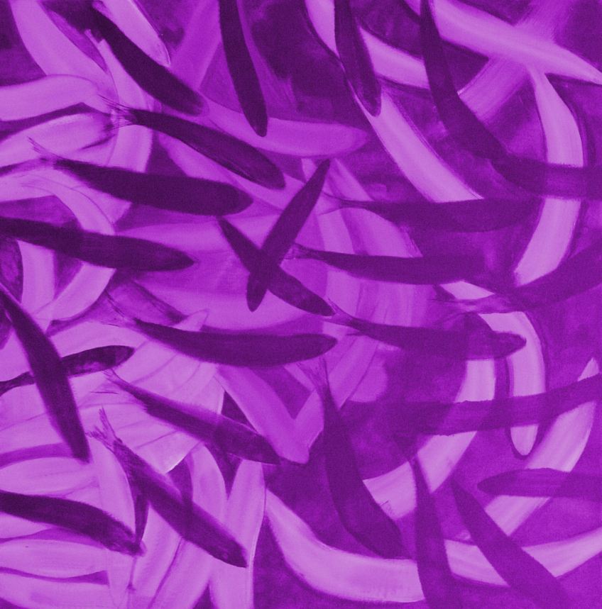 acrylic on canvas 60 x 60 cm