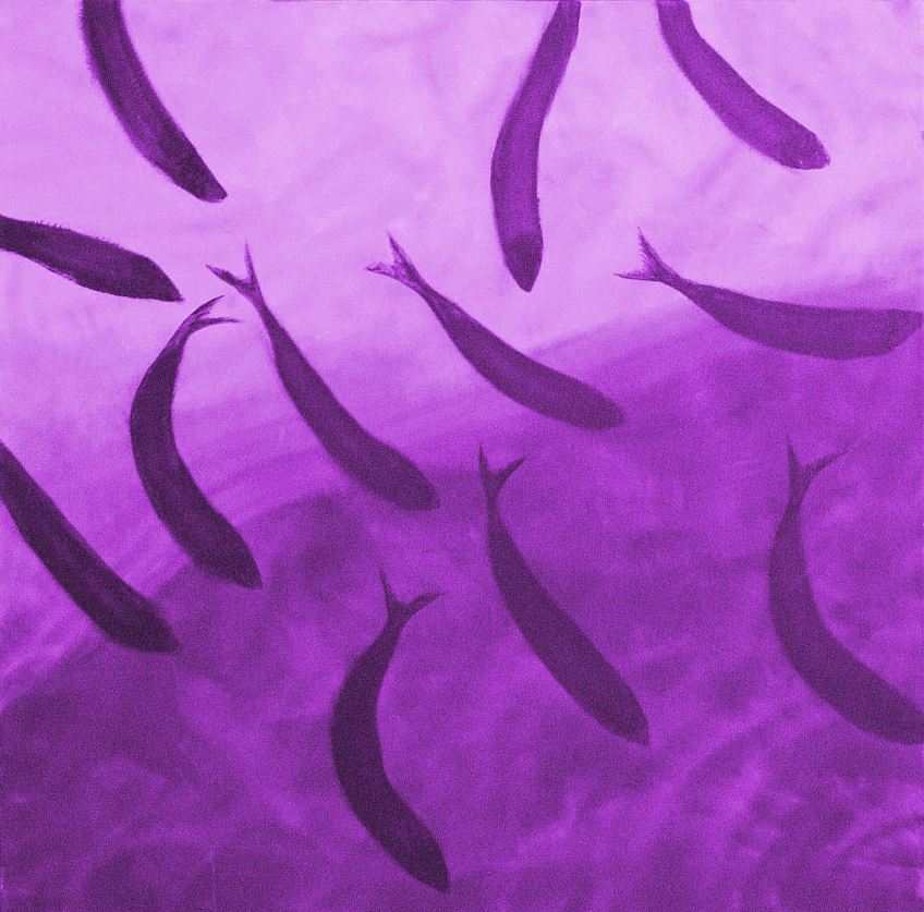 acacrylic on canvas 60 x 60 cm